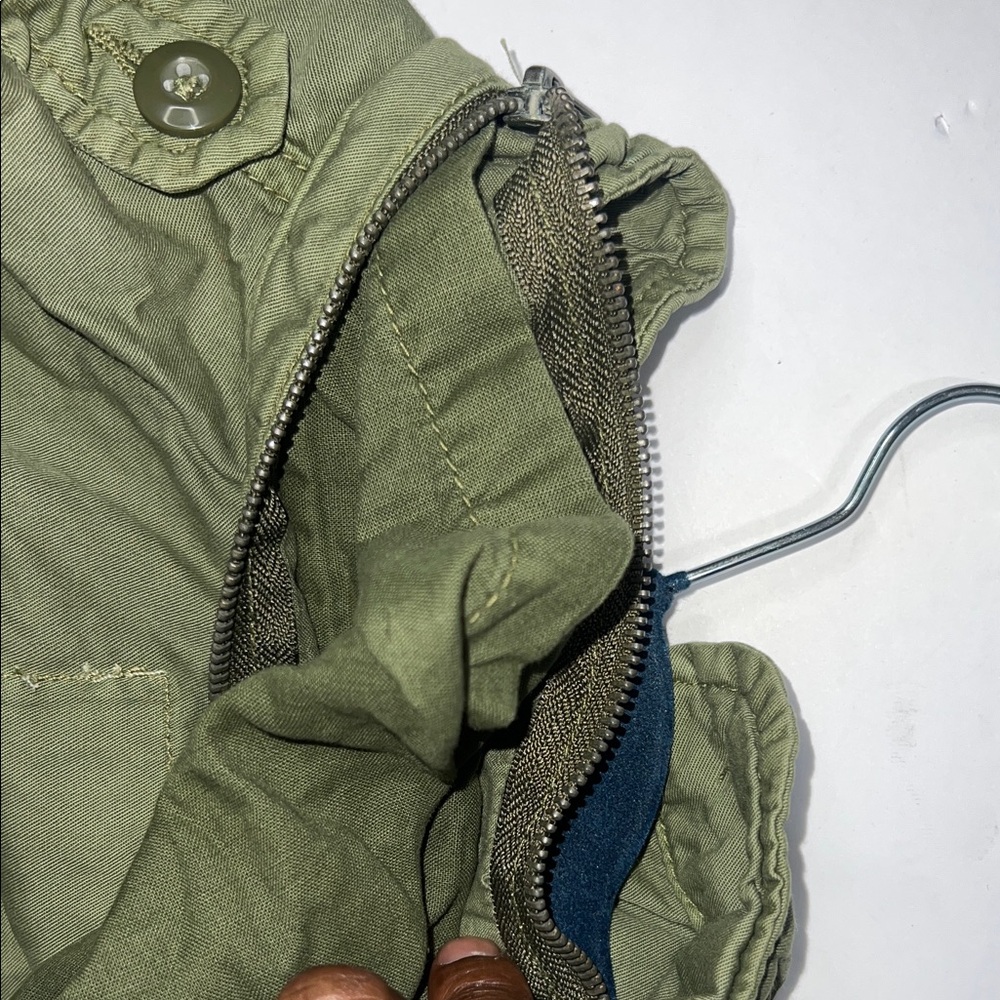 Zara Boys Aviator Olive Green Jacket - Picture 9 of 10